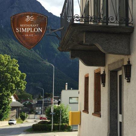 布里格 Gasthaus - Restaurant Simplon Va Hie酒店 外观 照片